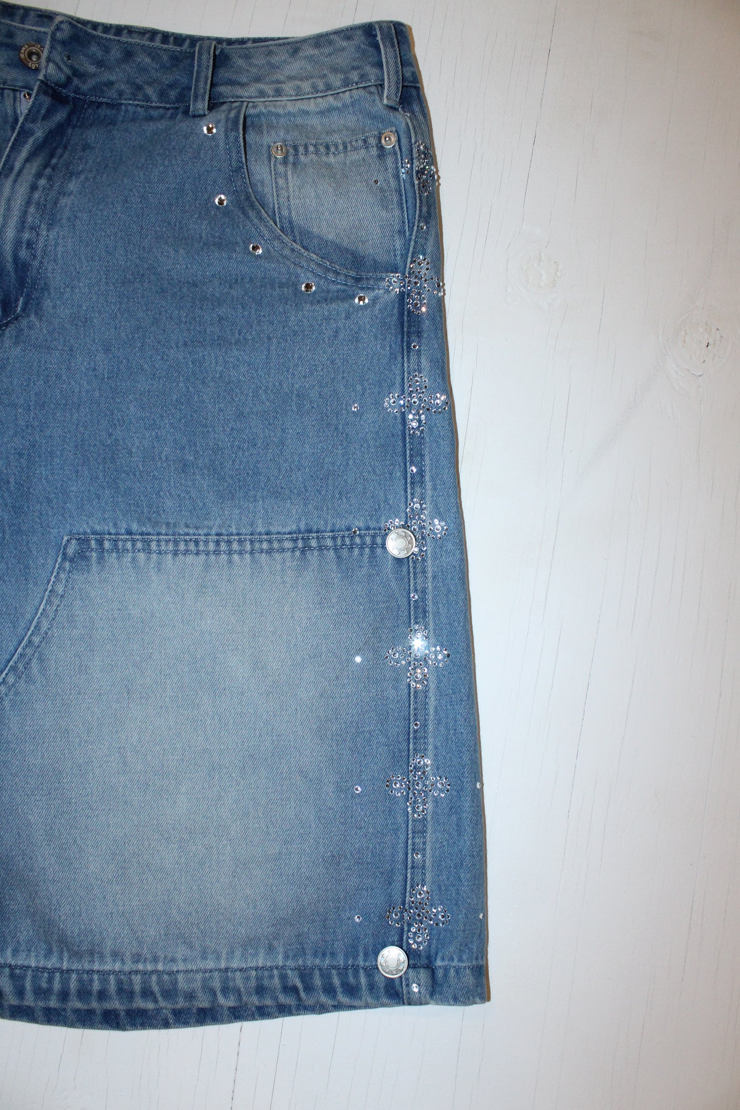 Midnight Luxe Taglos Jorts