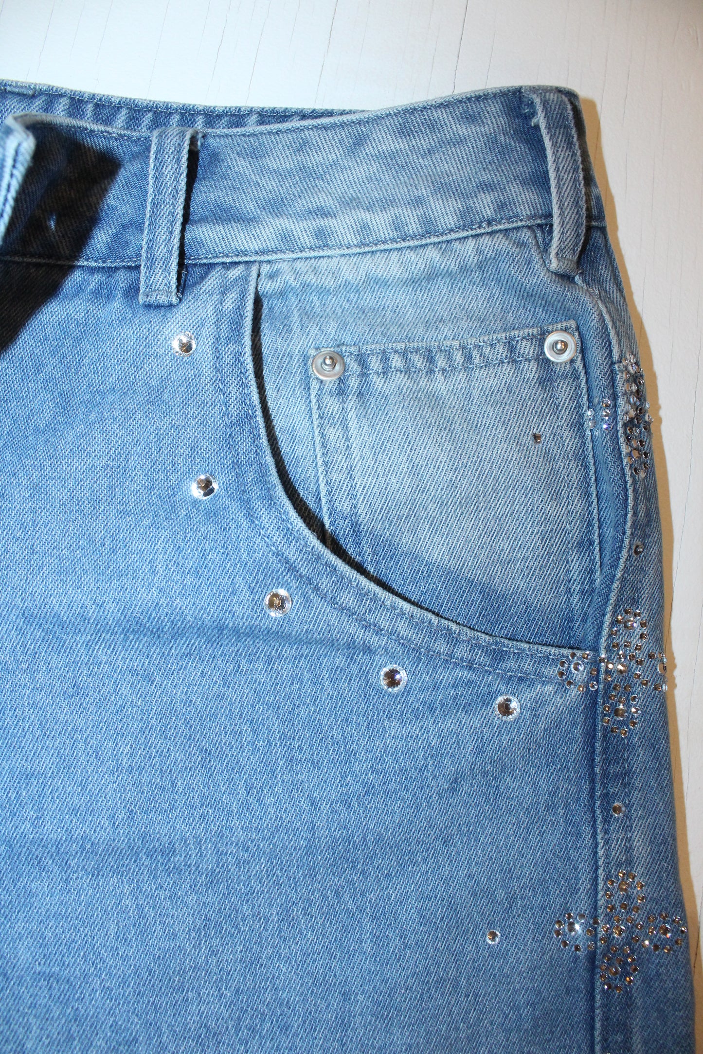 Midnight Luxe Taglos Jorts