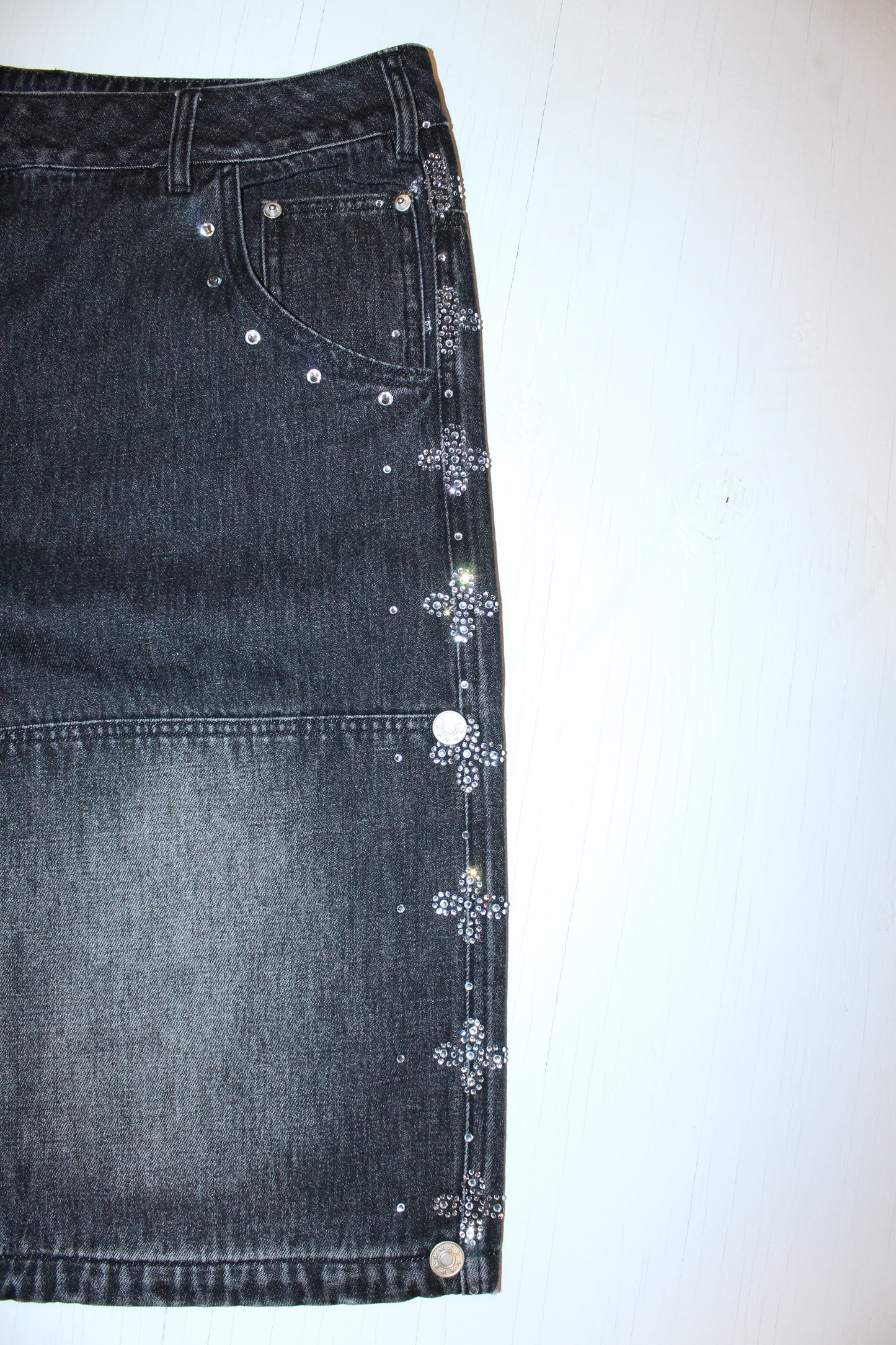 Midnight Luxe Taglos Jorts