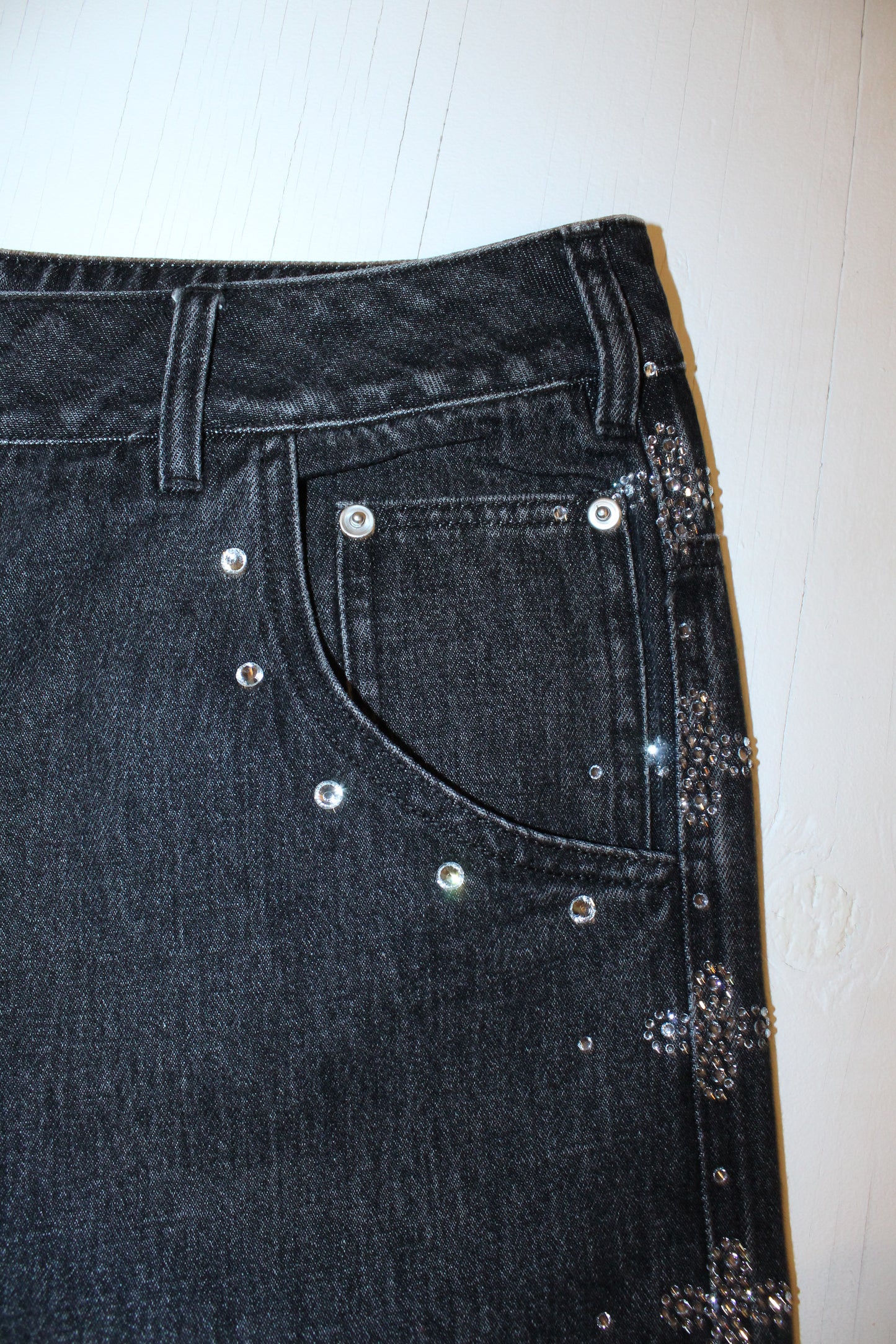 Midnight Luxe Taglos Jorts
